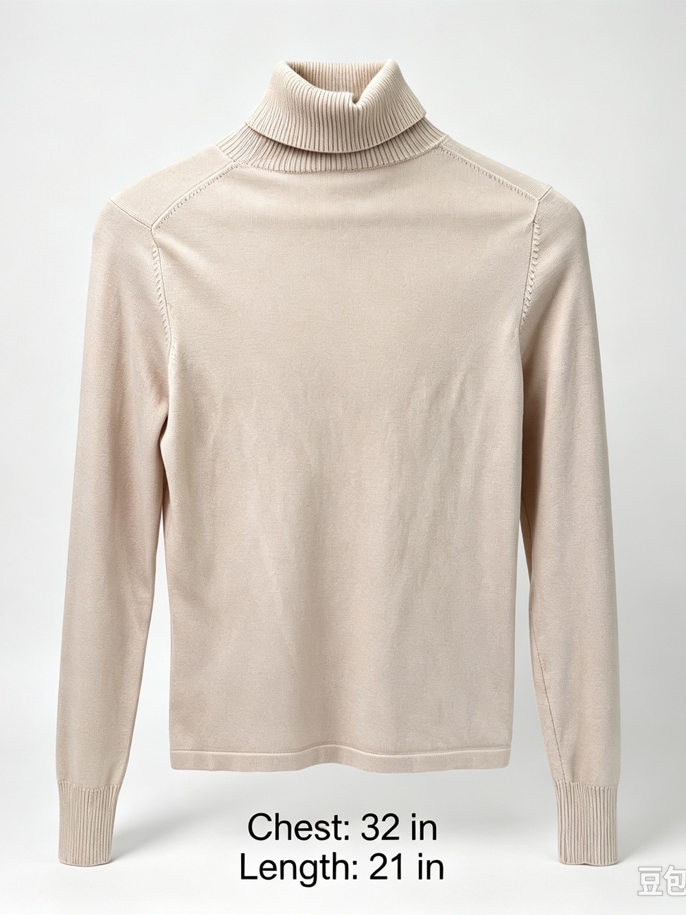Ann Taylor Dusty Pink Solid Turtleneck Knit Pullover Sweater 75% Silk